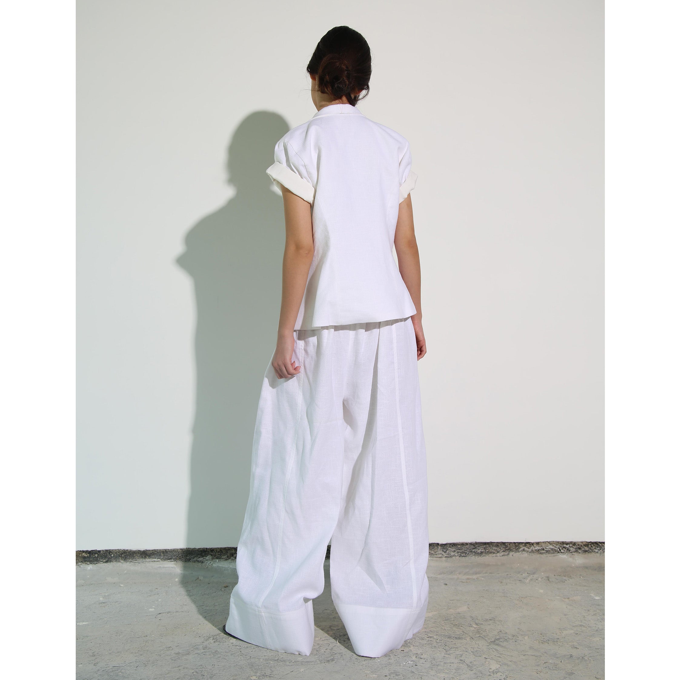 White linen deals pants for women